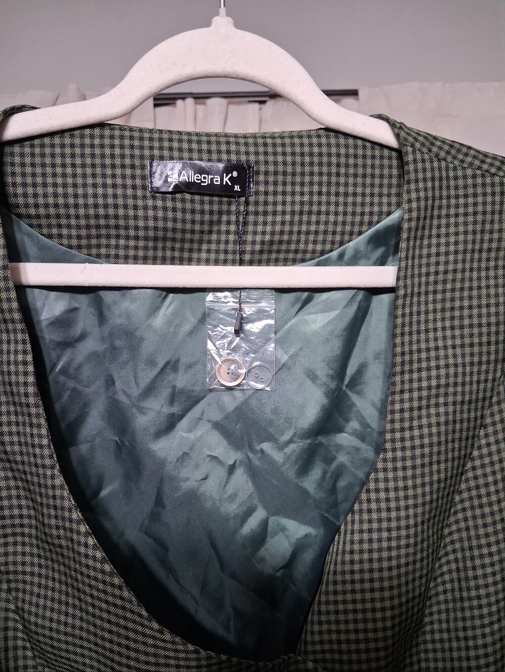Allegra K Vintage Steampunk Vest NWOT - Picture 5 of 5